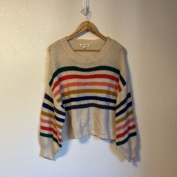Newbury Kustom Striped Sweater Small - Picture 1 of 5